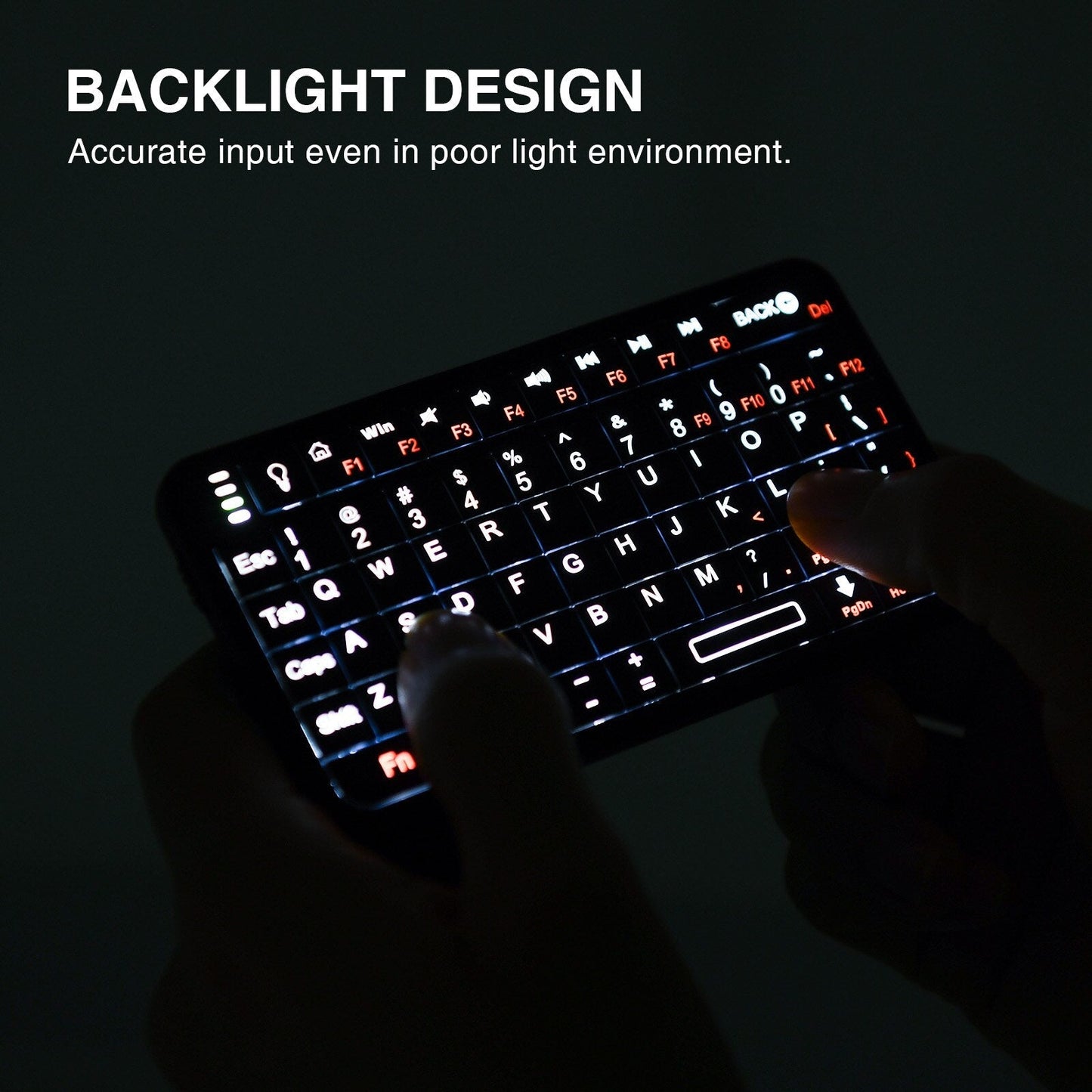 Norvo | 2i1 Trådløst Frihets Air Tastatur