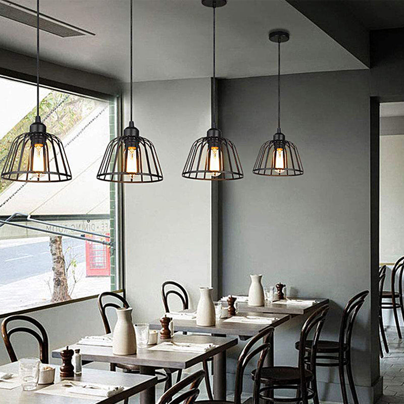 Norvo | IronSphere Pendel - Svart industriell jern pendellampe for moderne interiører