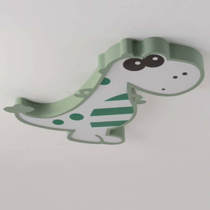 Norvo | DinoBright LED Taklampe | Kreativ Dinosaur Design | Barnerom Lampe | Varm & Hvit Lys | Dempbar