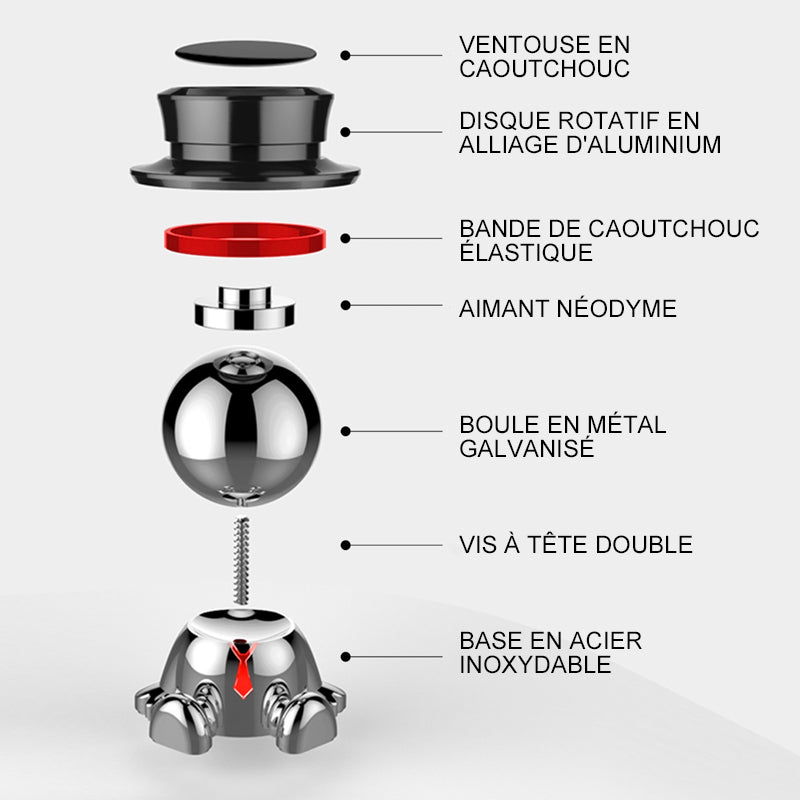 Søt magnetisk roterende 360° telefonholder | Norvo