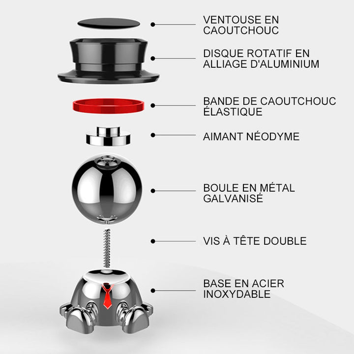 Søt magnetisk roterende 360° telefonholder | Norvo