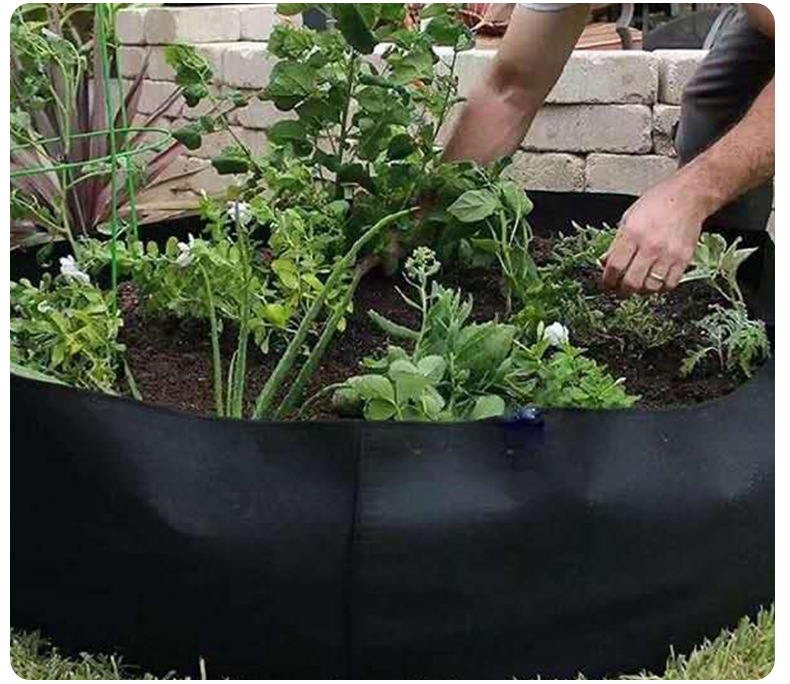 Norvo | Rund plantevekstpose – Hagebeholder for enkel plantevekst