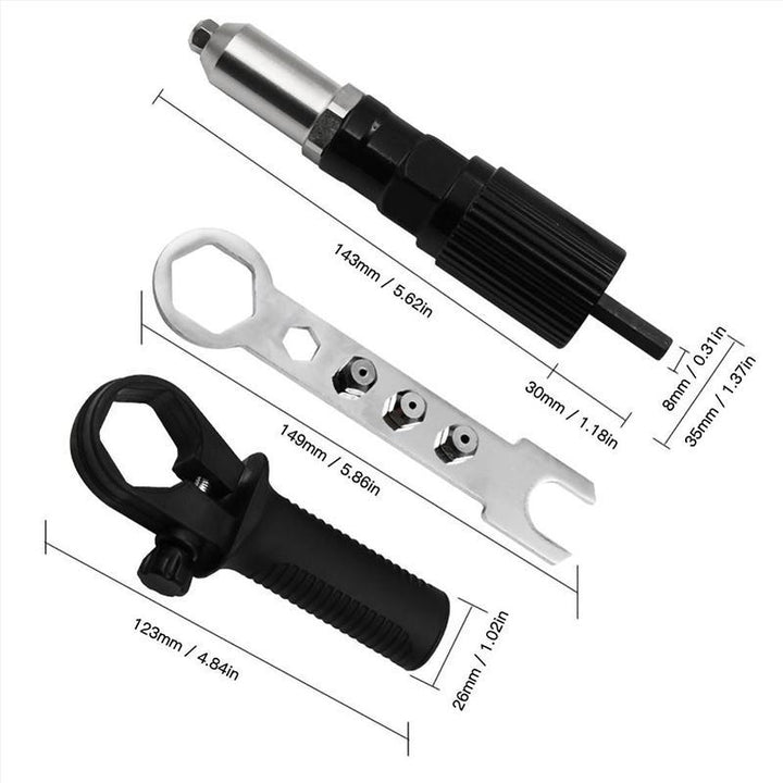 Norvo | Profesjonell Rivepistol Adapter Sett