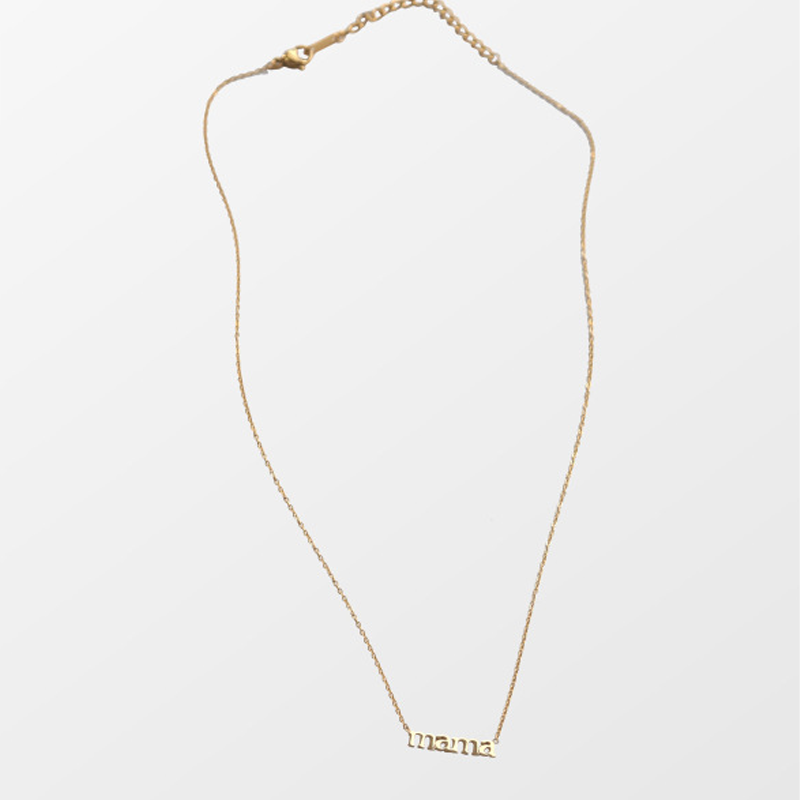 Norvo | Bokstav "mama" Hengende Halskjede