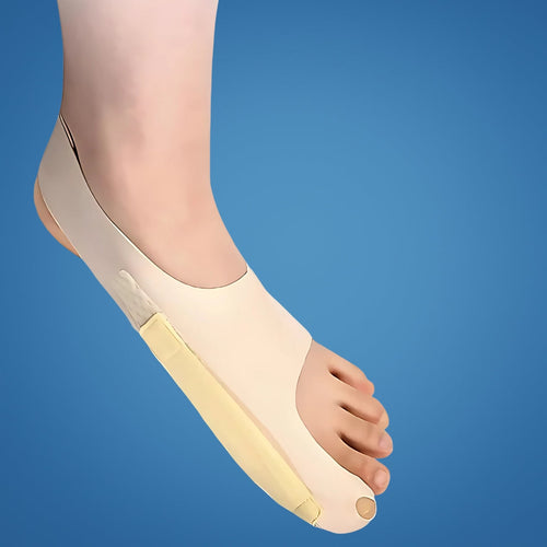 Smertereduserende gelpadding – Ultra-slim stretchstoff – Hverdagskomfort og justering for hallux valgus Norvo