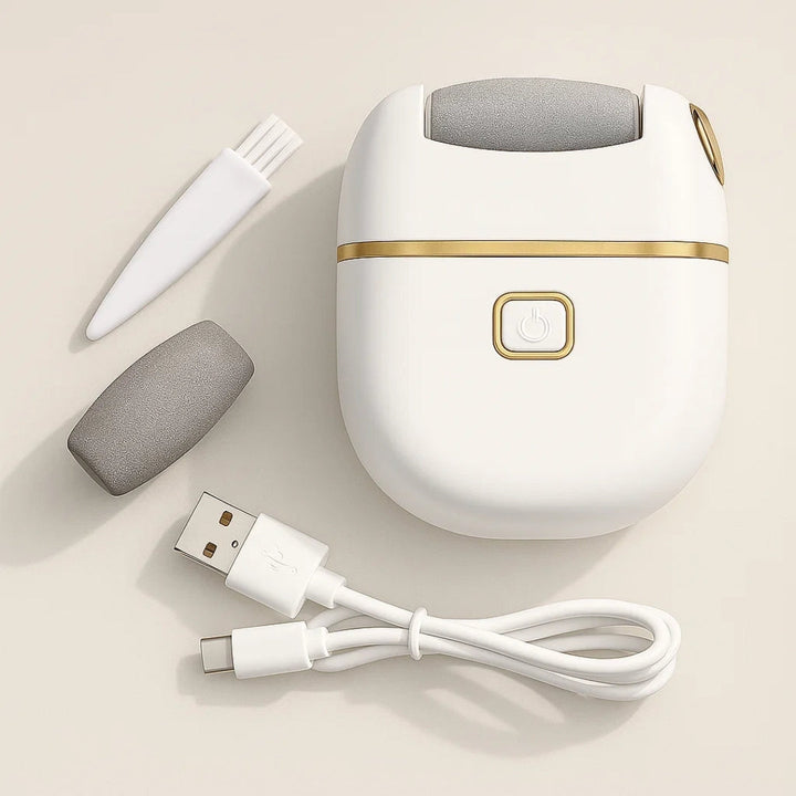 Callus Remover – Oppladbar trådløs – Leger sprukne hæler – Gjenoppretter myke, glatte føtter hjemme Norvo