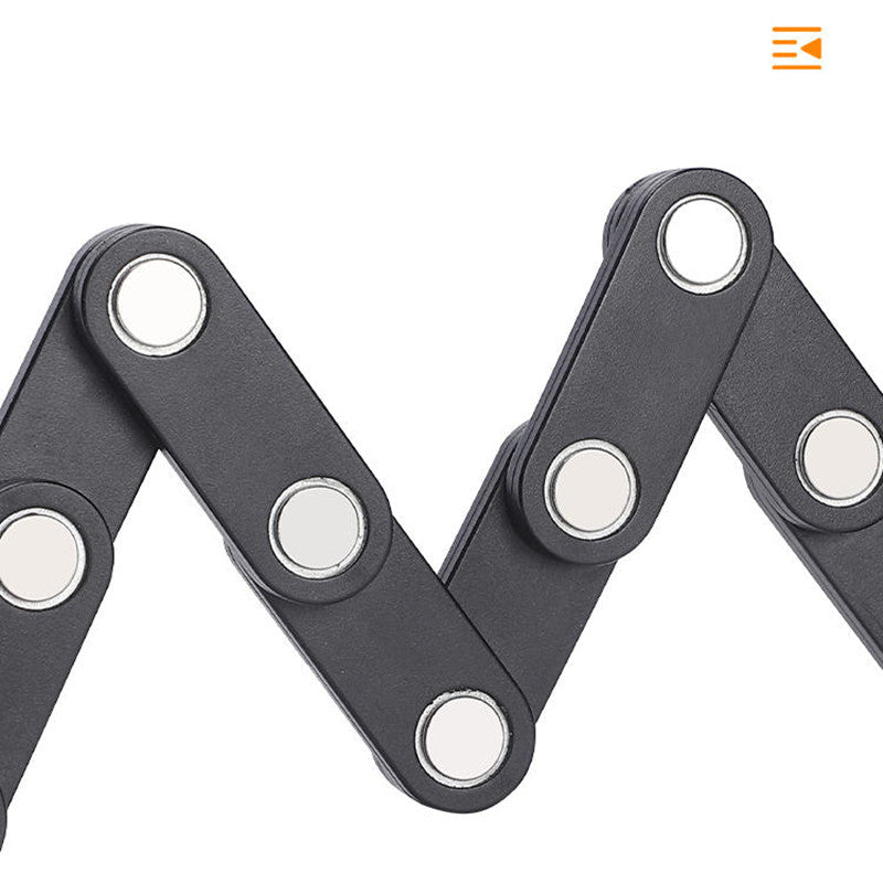 Norvo | Bærbar Sammenleggbar Sykkelås Tyveri-Beskyttelseslås