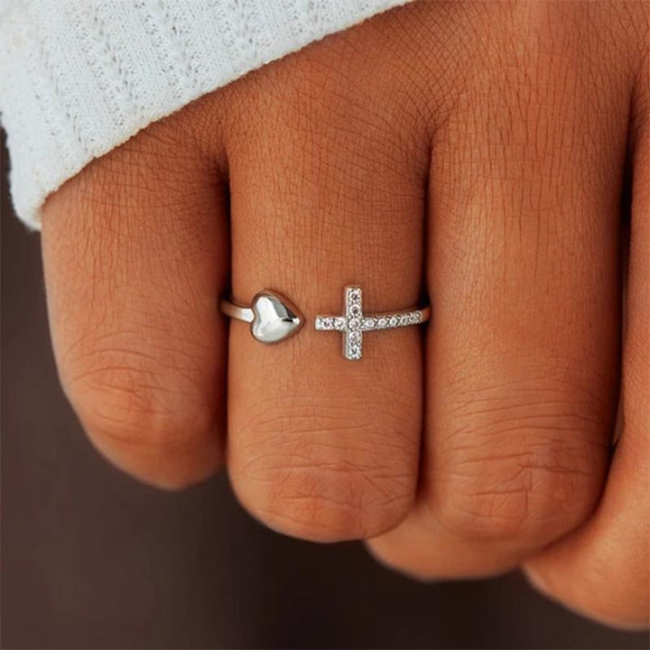 Norvo | Love S925 sterling sølv korsring