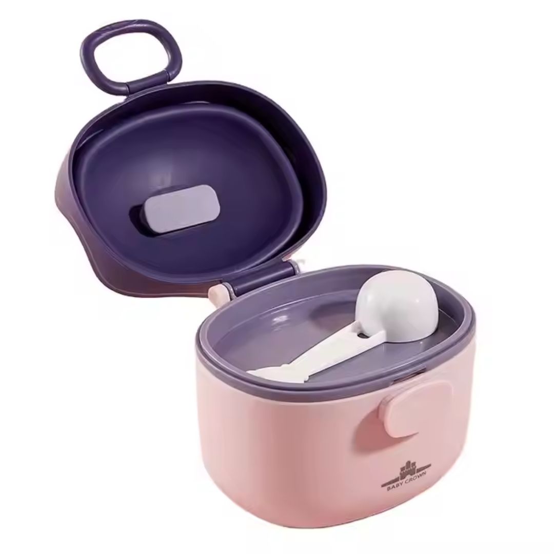 Norvo | Baby Melkepulver Container – Praktisk Oppbevaringsboks for Barnemat