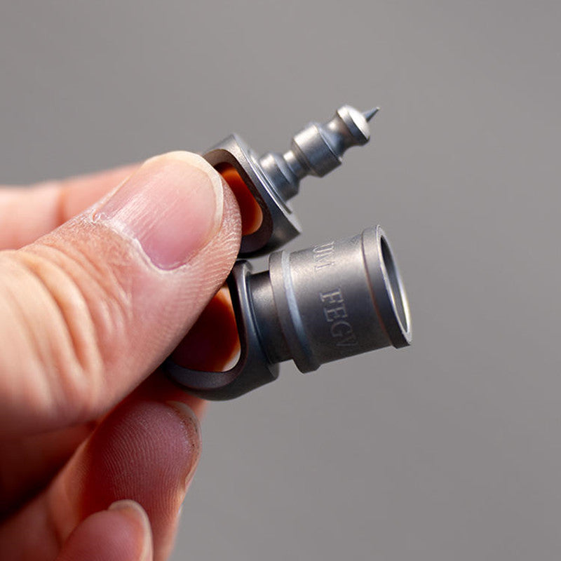 Norvo | Titaniummon legering hurtigutløser push-pull nøkkelring