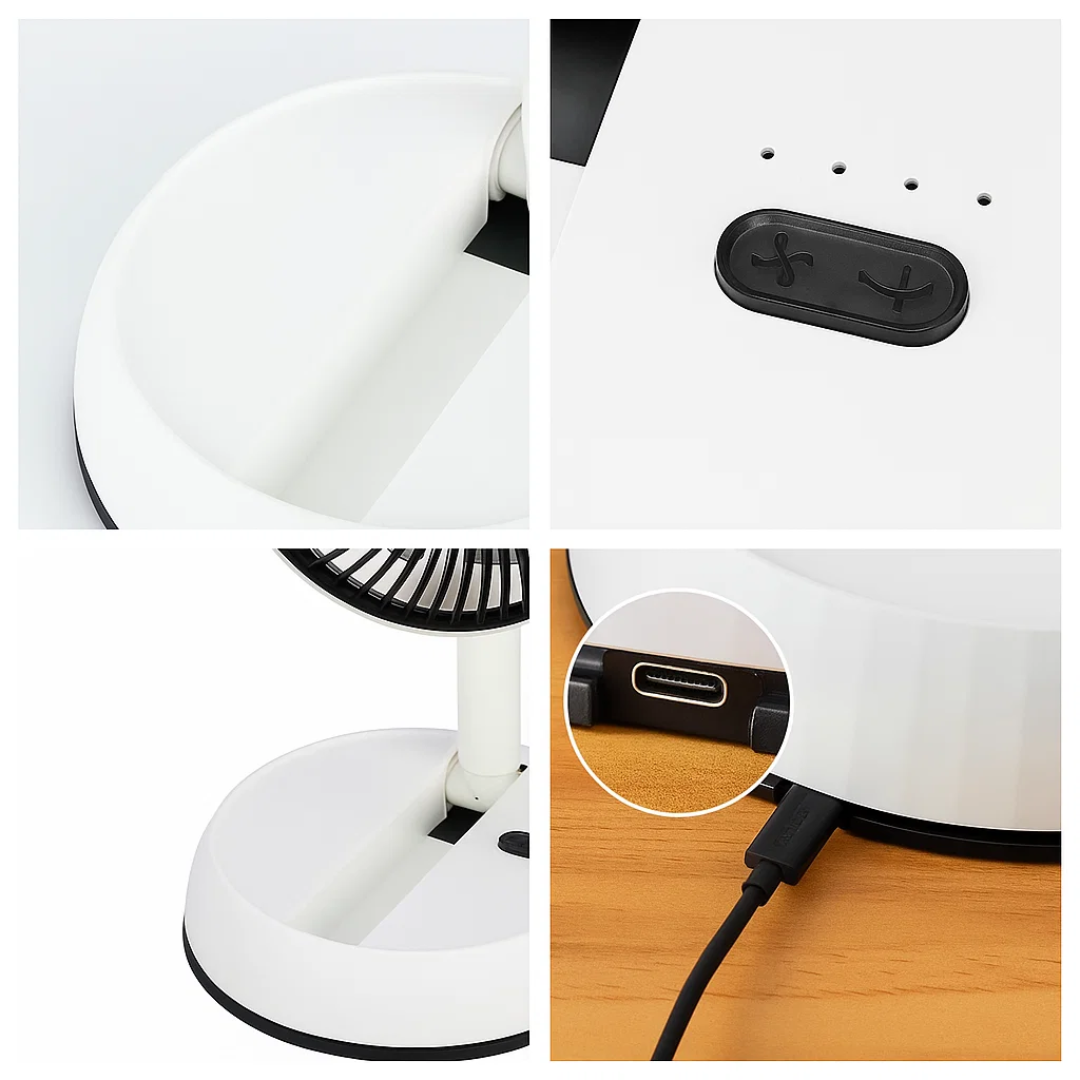 Stille bærbar kjøling – Lett sammenleggbar design – Fjernkontroll hjemme- og utendørsbruk Norvo