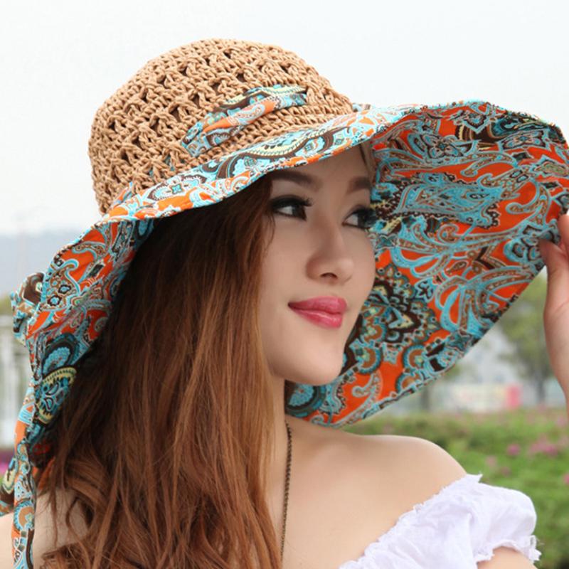 Norvo | Fashion Hollow Printed Sun Hat