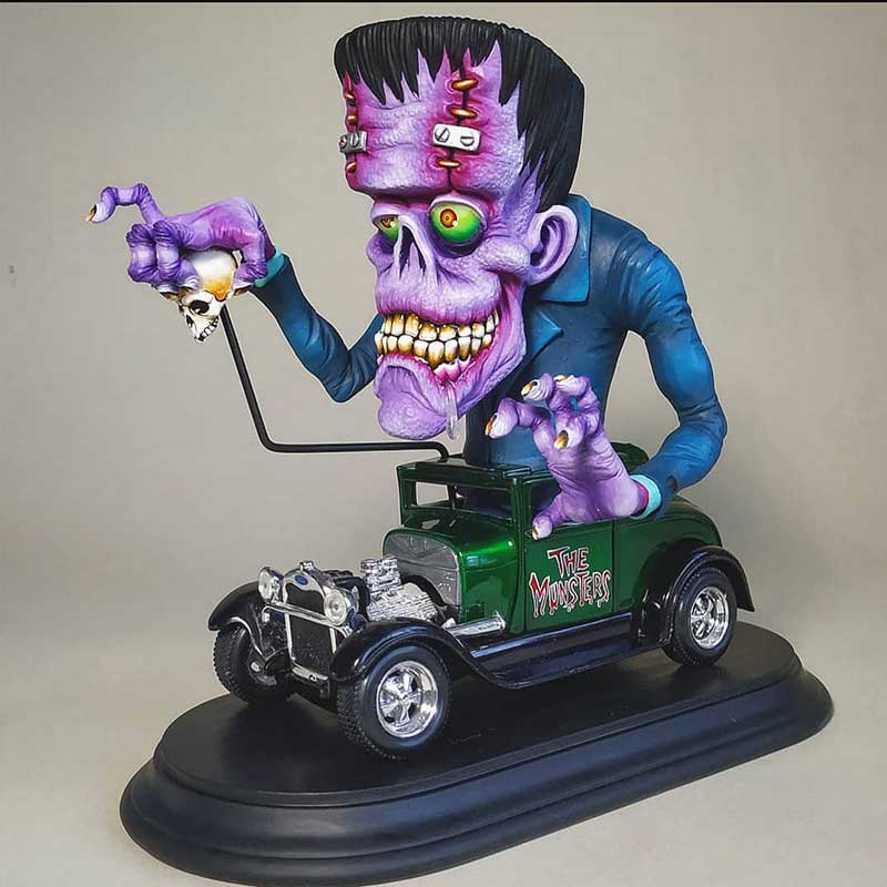 Sinne Stor Mun Monster Statuer | Norvo
