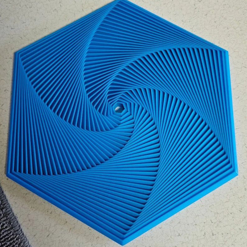 Norvo | 3D-trykt Fractal Fidget Hexagon