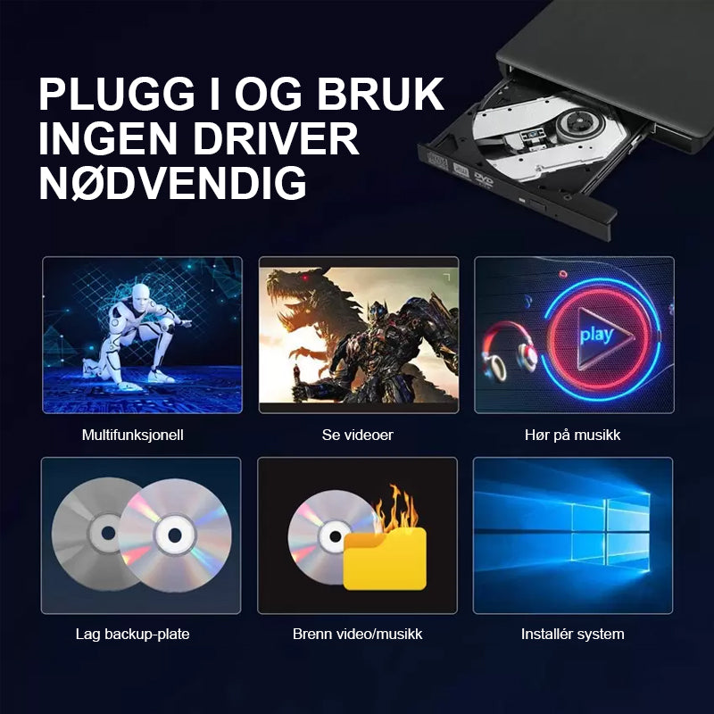 Norvo | Usb Cd-Stasjon