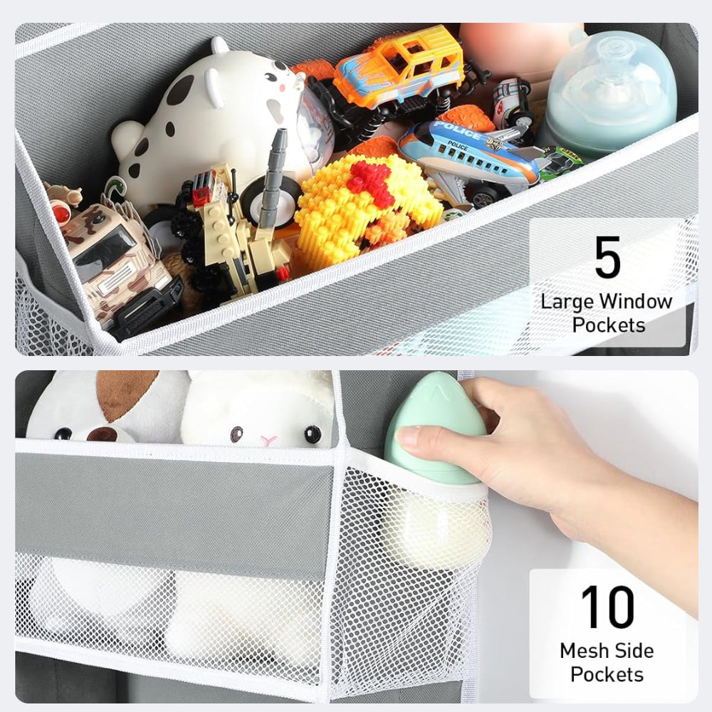 Norvo | Over Dør Organizer med 5 Oppbevaringslommer