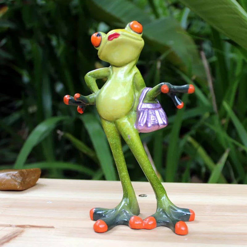 Norvo | Festival Frog Resin Crafts Frog Pastoral Ornament