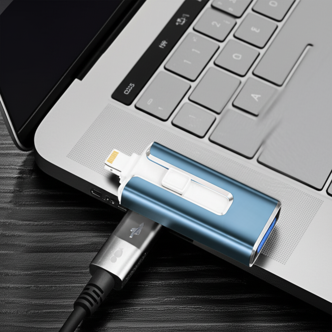 Norvo | SmartStorage USB-stikk - Overfør filer direkte uten internett