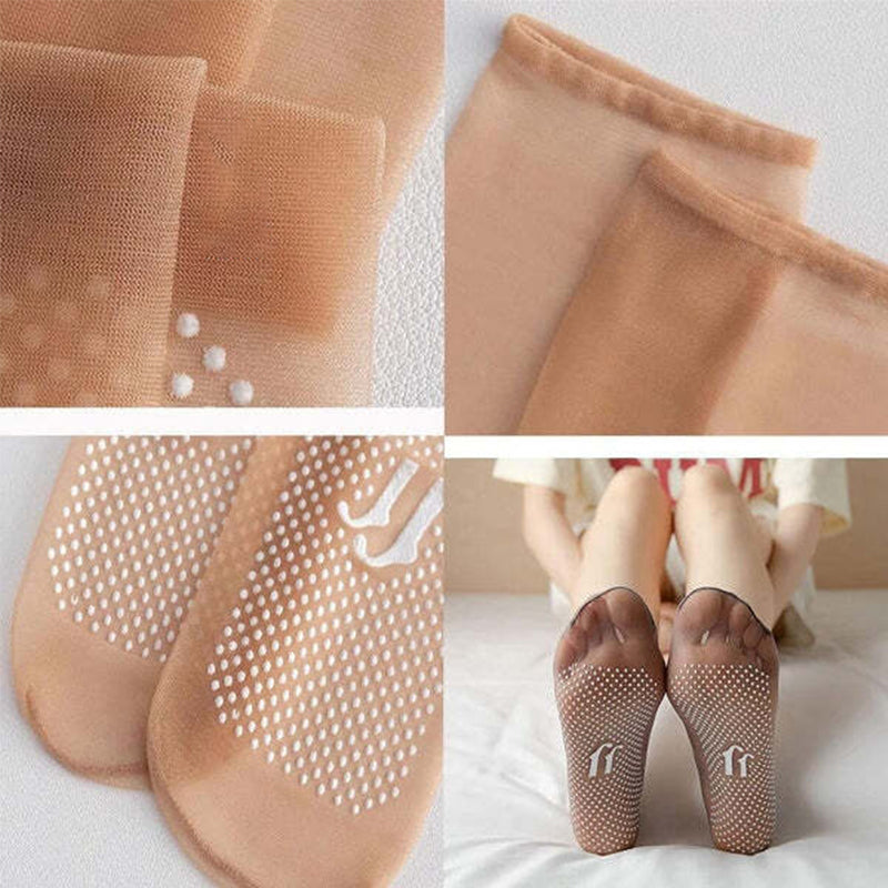 Norvo | Ultratykk non-slip ankelstrømper – pustende og elegant for hverdagsbruk