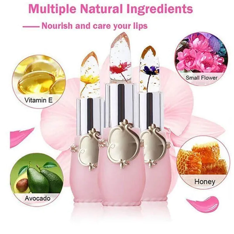 Norvo | Crystal Jelly Flower Fargeforandrende Lepperstift