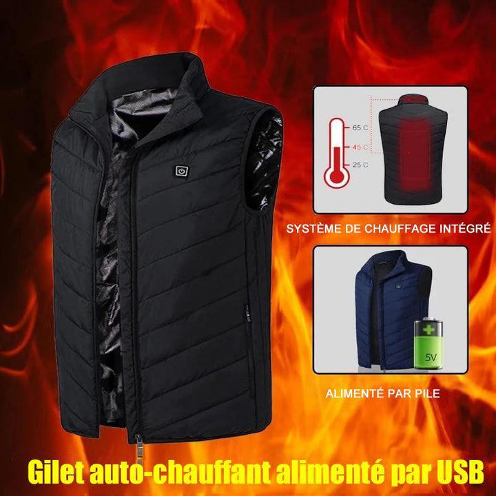 Men's heated vest insulated | Norvo