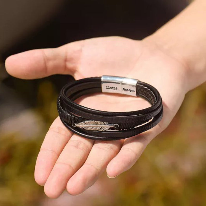 Norvo | Memorial Feather Herrearmbånd