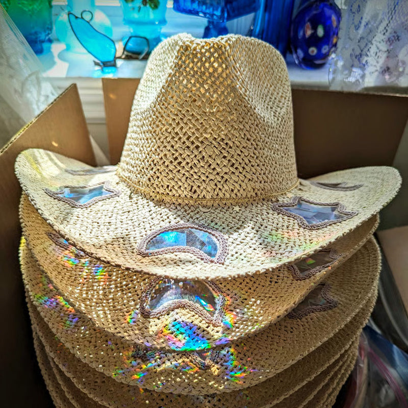Norvo | Cowgirl Straw Prism Hat