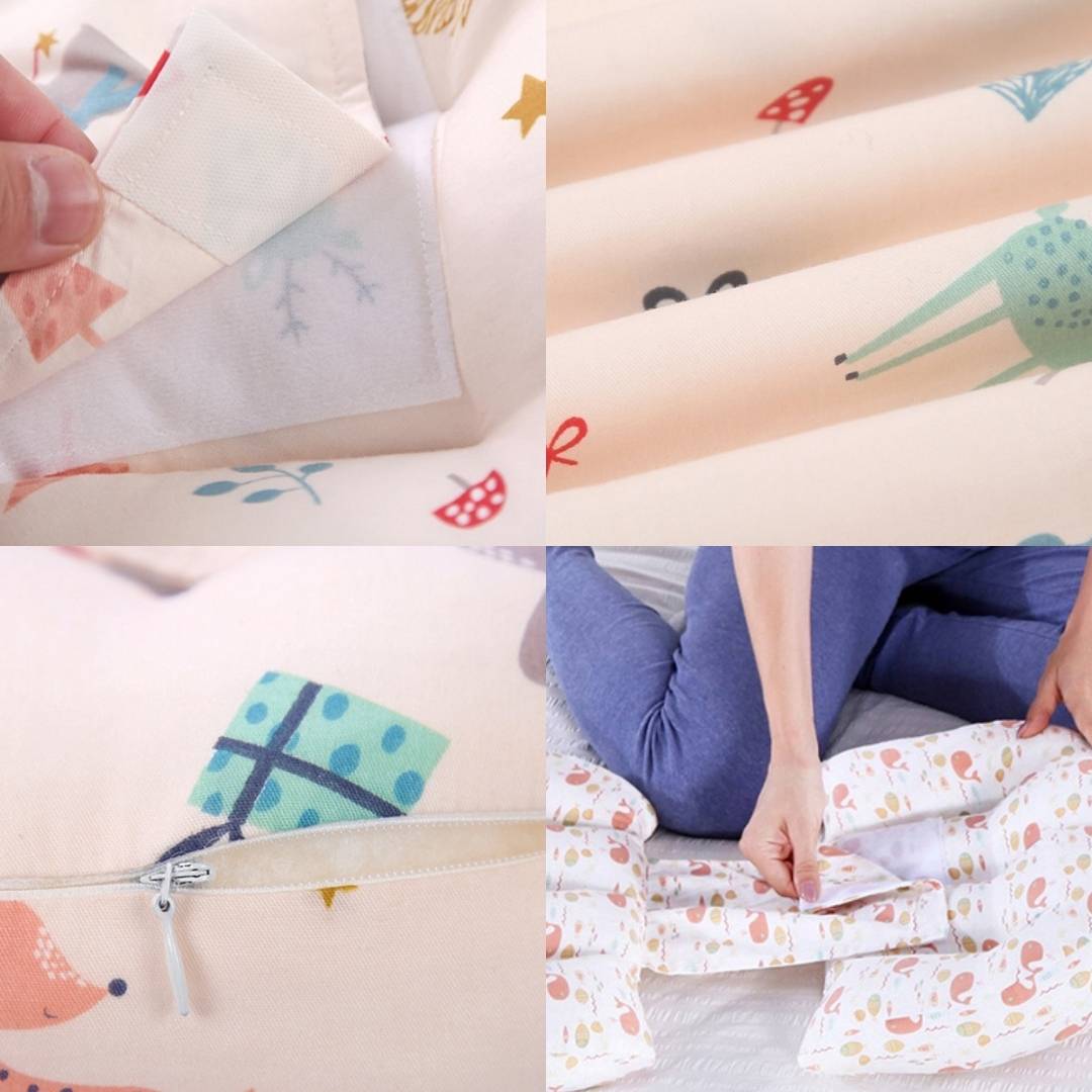 MomEase Comfort Best Graviditetpute | Pute for Gravide - Sove på siden og Postpartum Gjenoppretting - Graviditetssovepute Norvo