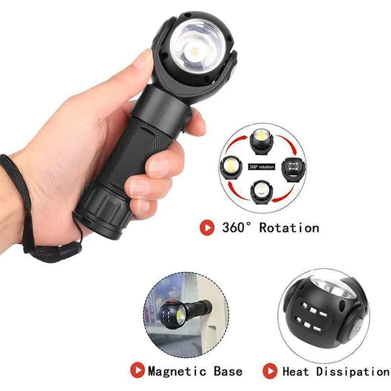 Norvo | USB Roterende LED Arbeidslys