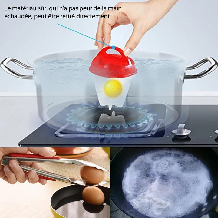 Mini Egg Cooker, Set med 6 Deler | Norvo