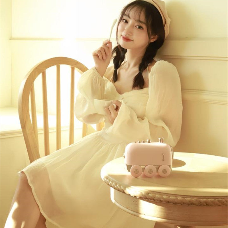 Norvo | Retro Bluetooth-høyttaler med trådløs høy kvalitet lyd - Mini tog-design