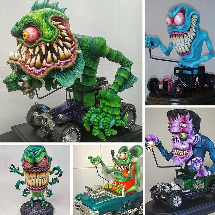 Sinne Stor Mun Monster Statuer | Norvo
