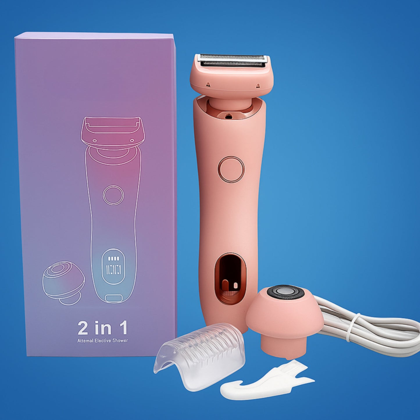 Irritasjonsfri Mild Barbering – Vanntett Våt & Tørr – Presisjonshode – Kvinner med Sensitiv Hude Norvo