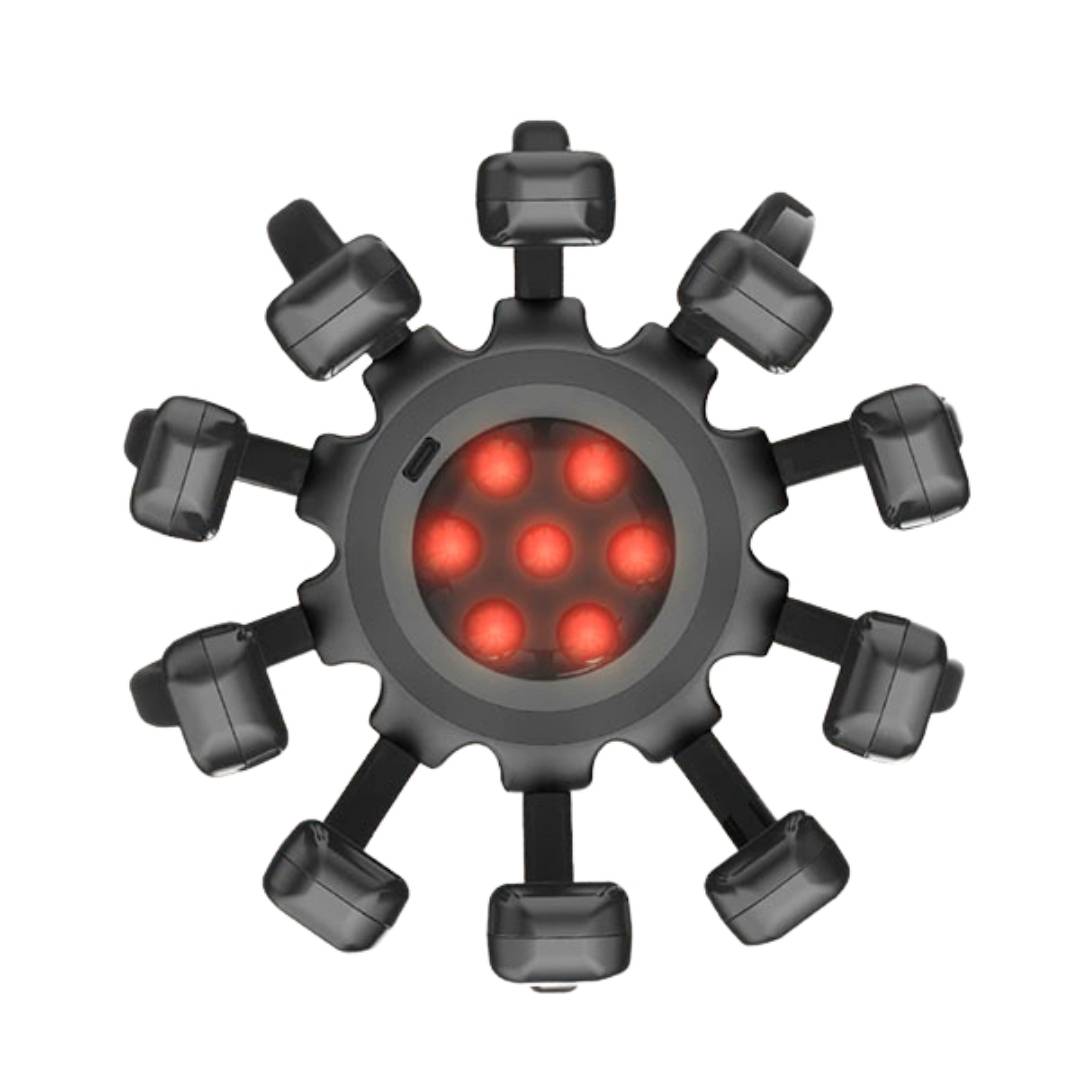 Norvo | Smart Elektrisk Blåhval Hodemassasjemaskin for Hodebunnsmassasje, Stresslindring, Forbedret Søvn & Multi-retning Vibrasjon