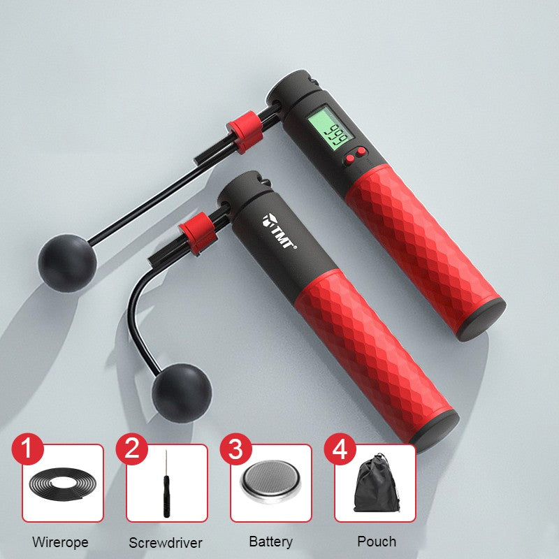 Norvo | 2-i-1 Vektet Smart Digital Hoppetau med Dobbelt-rekkekonfigurasjon, for Enkel Full-kropp Trening