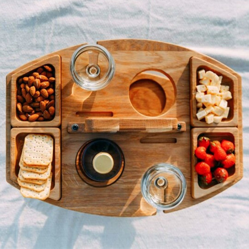 Norvo | Bærbar Tre Piknik Vinbord