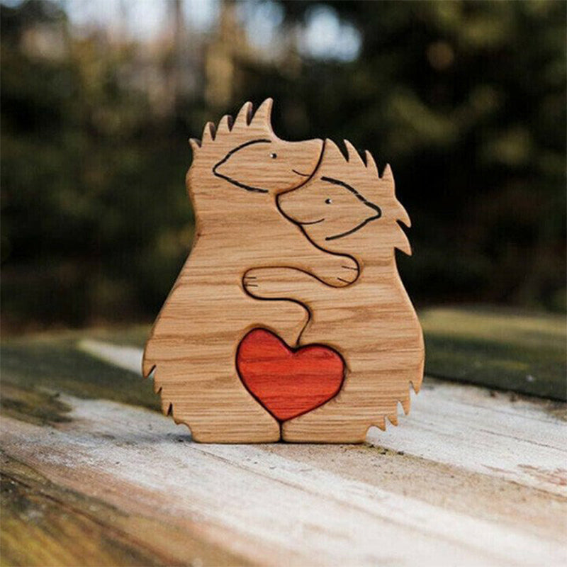 Norvo | Håndlaget Tre Pluss Leke Dekorasjon