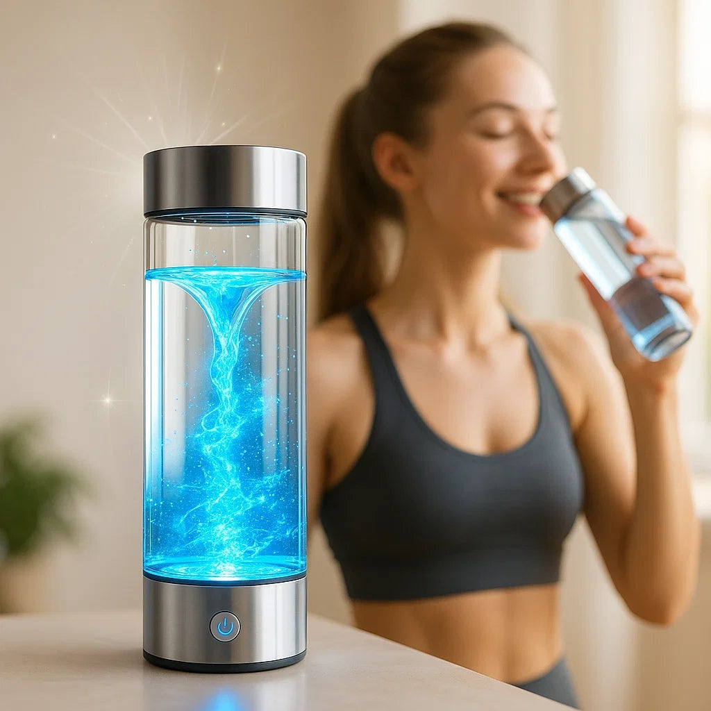Norvo | Hydrogen Water Bottle | USB Rechargeable, Anti-Inflammatory & Perfect for Daily Hydration and Wellness