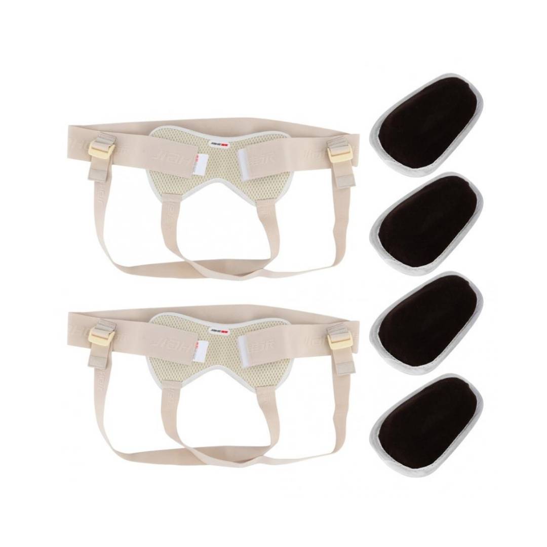 Norvo | Justerbart lyske brokk støttebelte for menn | Komfortabelt pustende brokk støtte for å forbedre mobiliteten