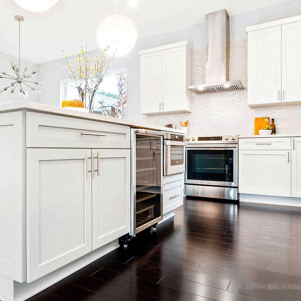 Norvo | Børstet Nikkel Modern Rustfritt Stål Skuffehardware T-Bar Håndtak