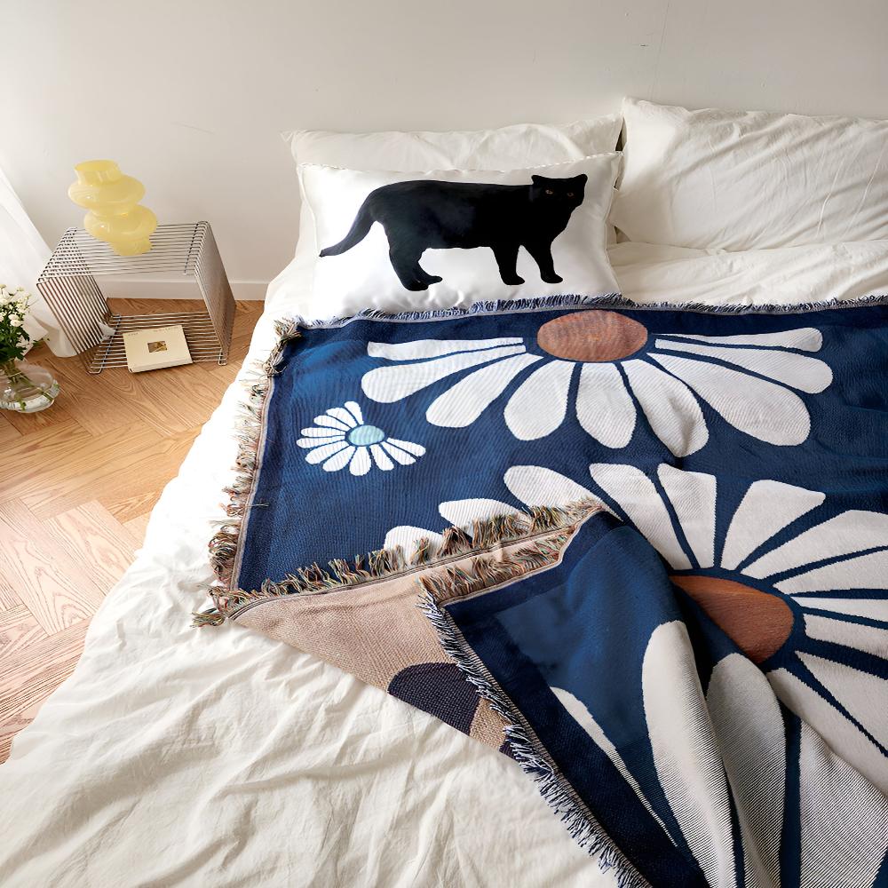 Norvo | Cozy Daisy Vevd Pledd