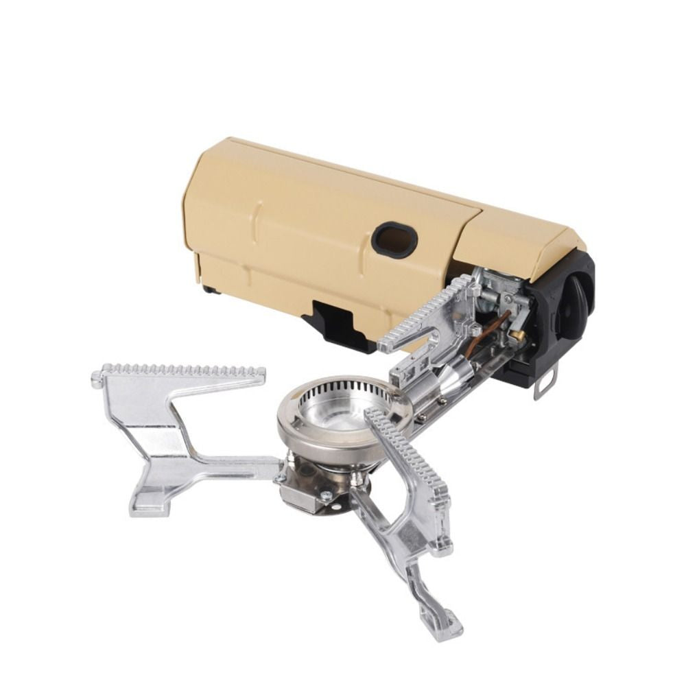 Norvo | Bærbar Sammenleggbar Camping Gasskomfyr for Utendørs Matlaging og Reise