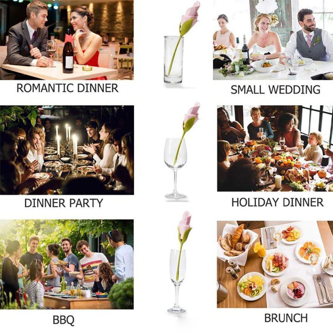 Norvo | Bloom Serviett Holder for Bord (4 Deler)