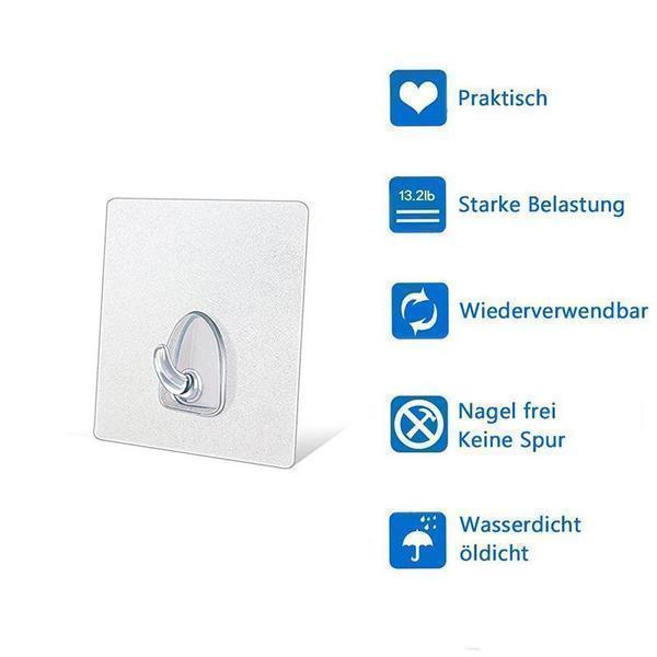 Norvo | Gjenbrukbare Antiskli Sporingsfrie Kroker (20 STK)