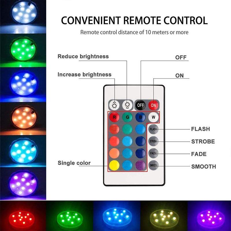 Norvo | Fjernkontroll vanntett magnetisk sugekopplampe