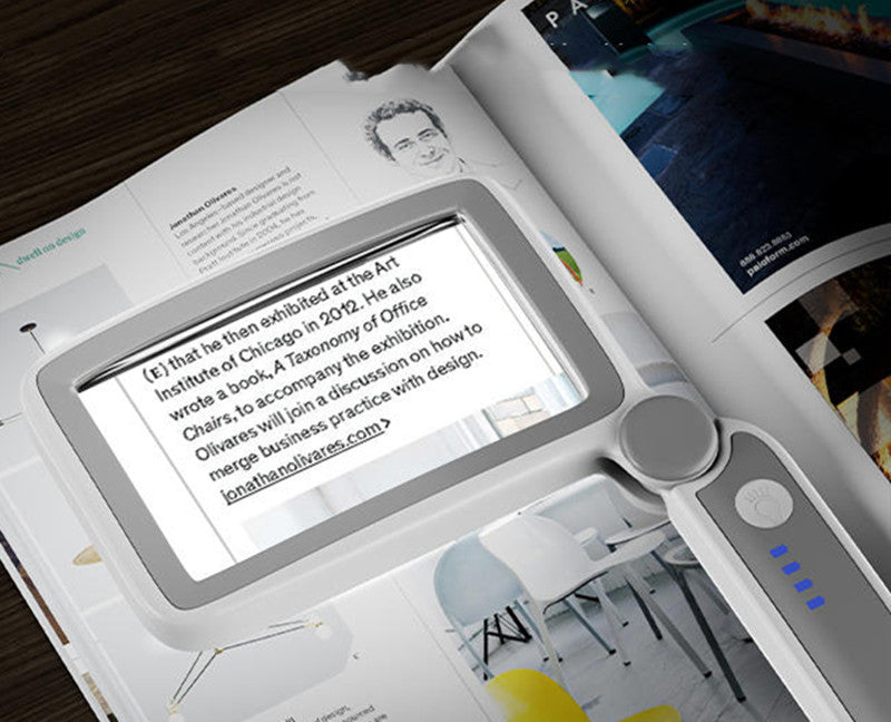 Norvo | Bærbar Sammenleggbar Håndholdt Firkantet Forstørrelsesglass