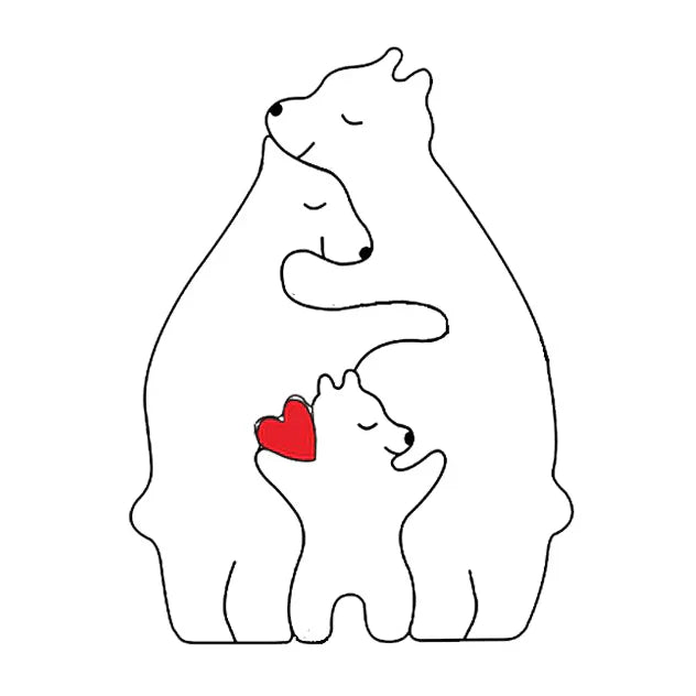 Norvo | CozyBears Trefamiliepuzzle