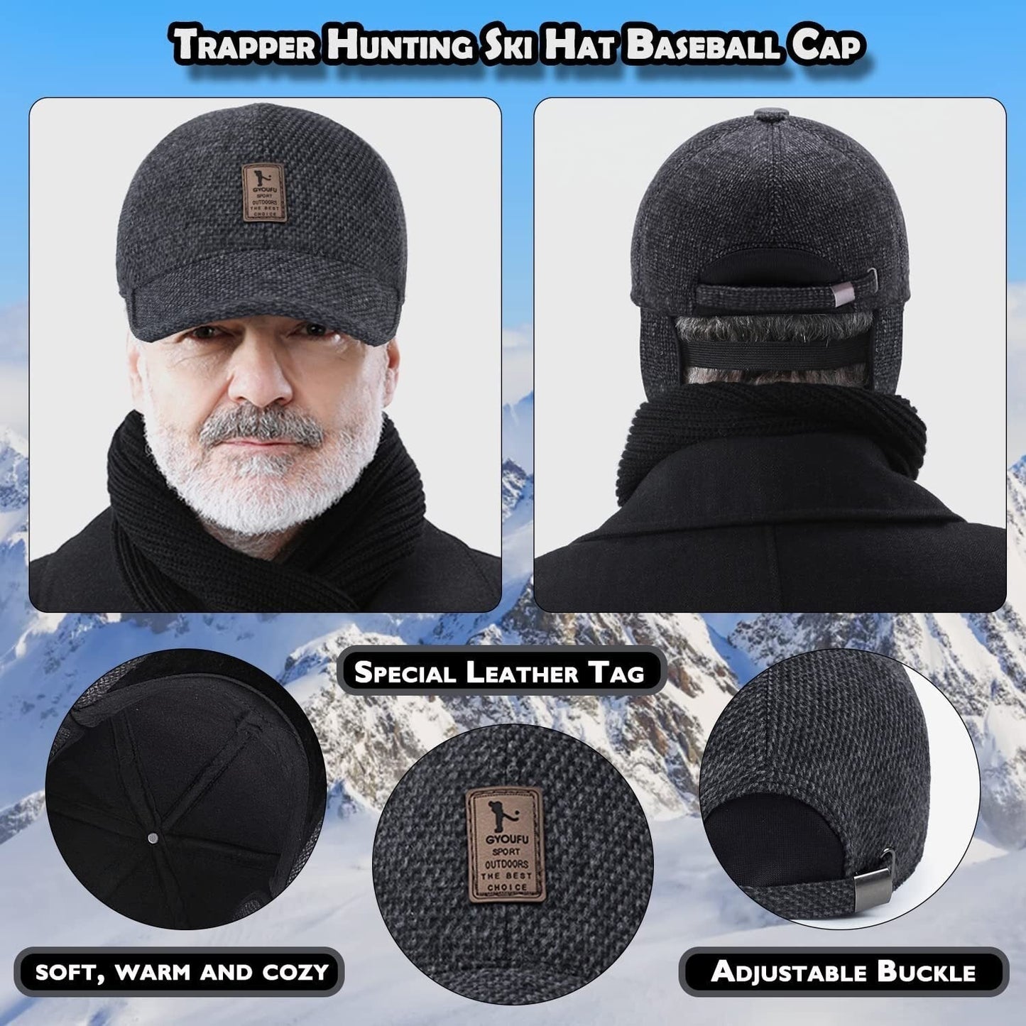 Dierk - Vinter-baseball cap