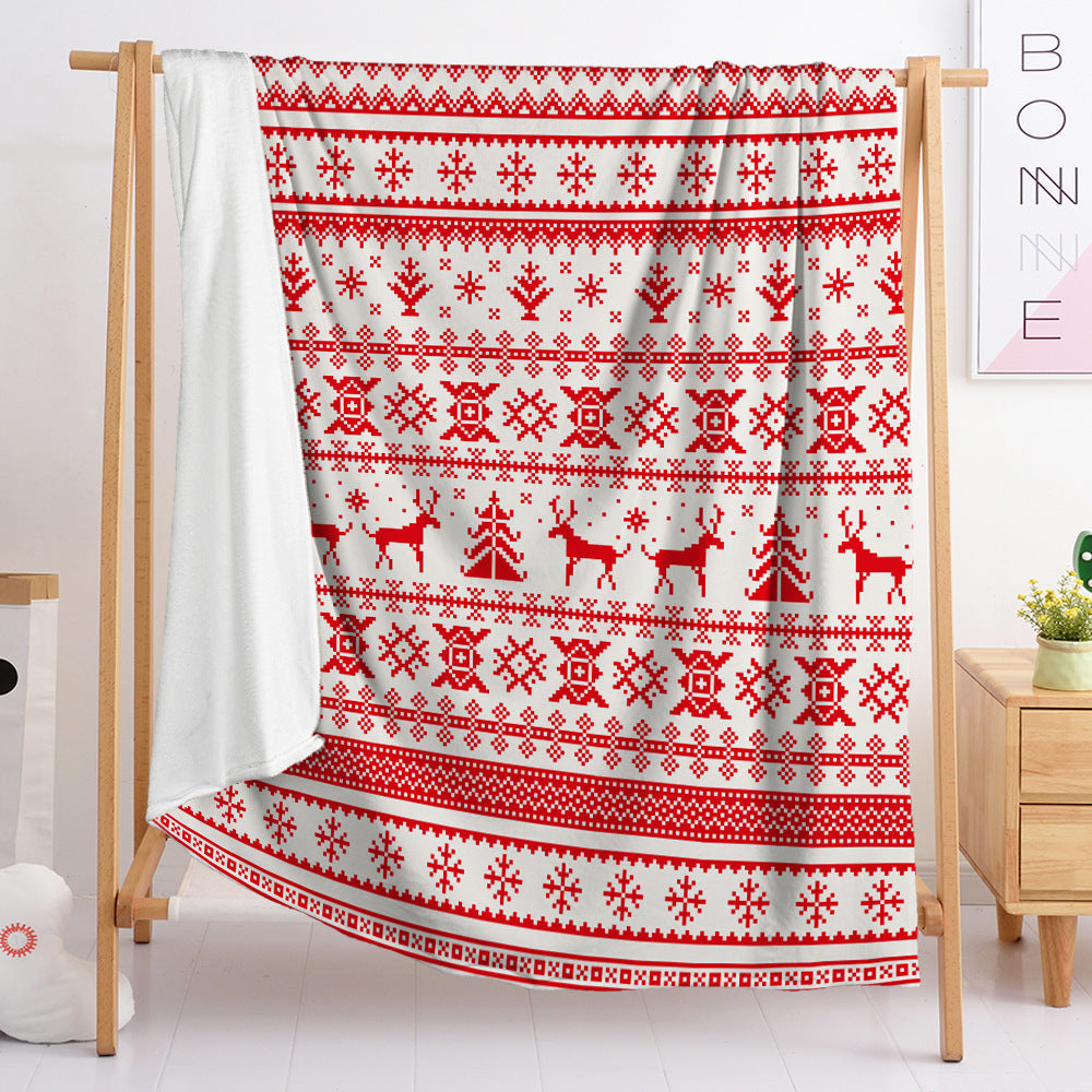 Norvo | Jul 3D Digital Printing Flanellteppe