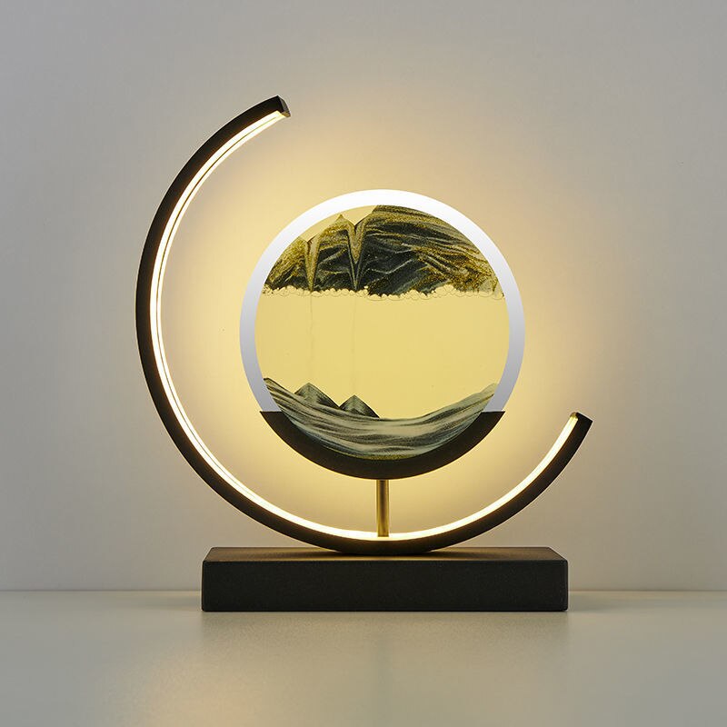 Norvo | 3D Sand Shell Bordlampe - Abyss